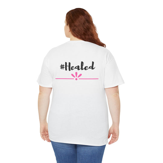 Healed Unisex Cotton Tee – Comfortable, Stylish, & Built for Health Awareness - captivatingconversationsstarters