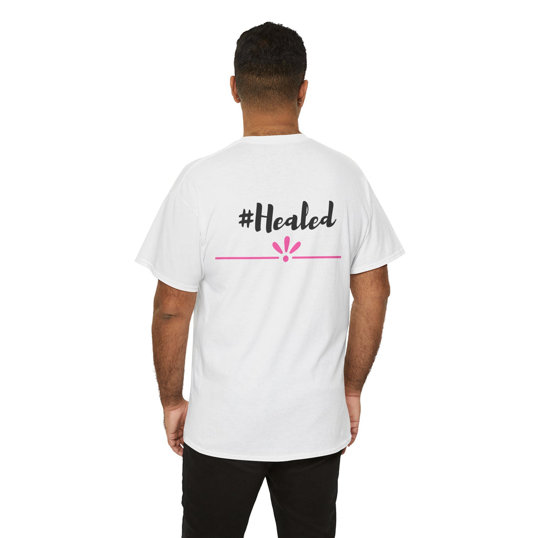 Healed Unisex Cotton Tee – Comfortable, Stylish, & Built for Health Awareness - captivatingconversationsstarters