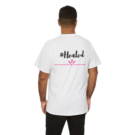 Healed Unisex Cotton Tee – Comfortable, Stylish, & Built for Health Awareness - captivatingconversationsstarters