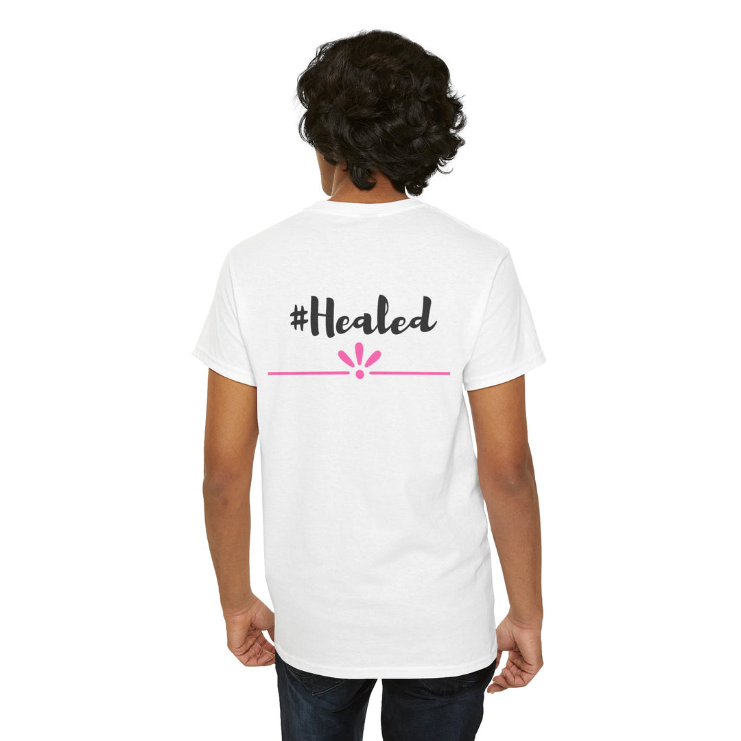 Healed Unisex Cotton Tee – Comfortable, Stylish, & Built for Health Awareness - captivatingconversationsstarters