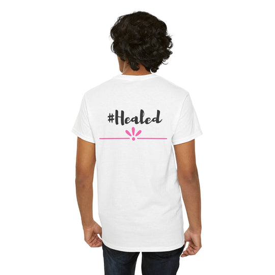 Healed Unisex Cotton Tee – Comfortable, Stylish, & Built for Health Awareness - captivatingconversationsstarters