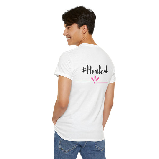 Healed Unisex Cotton Tee – Comfortable, Stylish, & Built for Health Awareness - captivatingconversationsstarters
