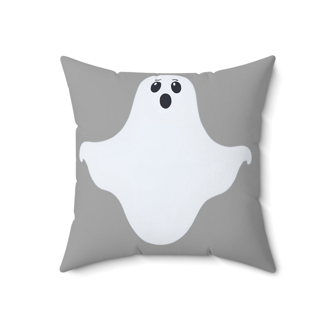 Ghostly Charm Square Pillow - captivatingconversationsstarters