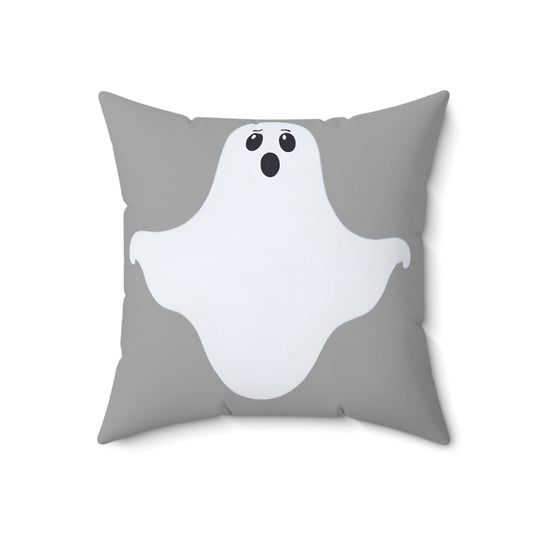 Ghostly Charm Square Pillow - captivatingconversationsstarters