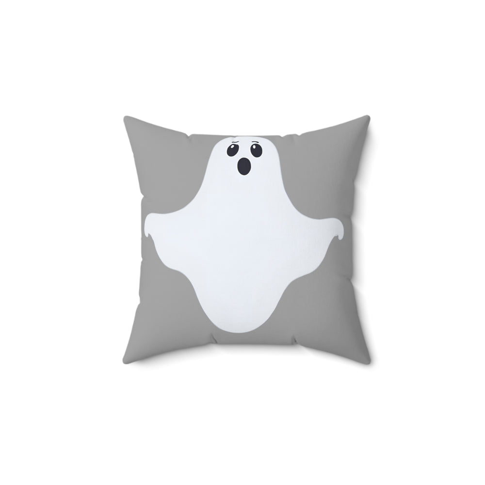 Ghostly Charm Square Pillow - captivatingconversationsstarters