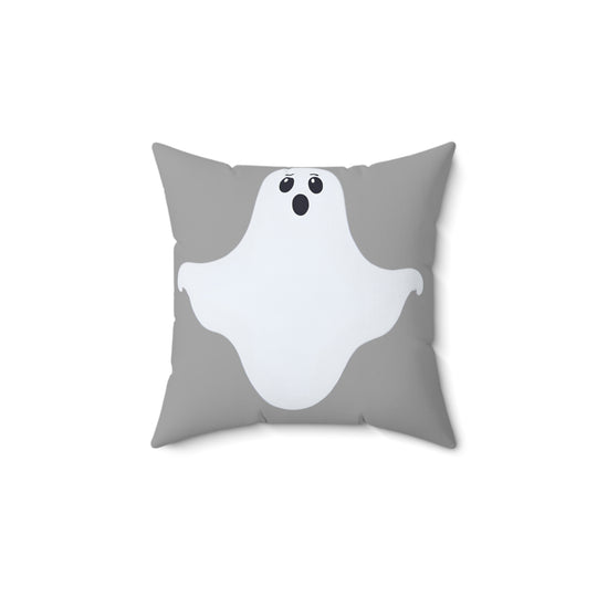 Ghostly Charm Square Pillow - captivatingconversationsstarters