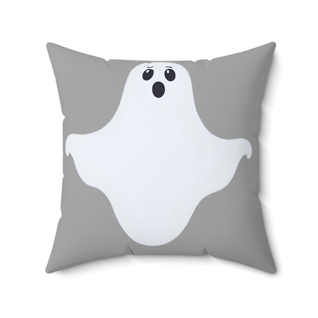 Ghostly Charm Square Pillow - captivatingconversationsstarters