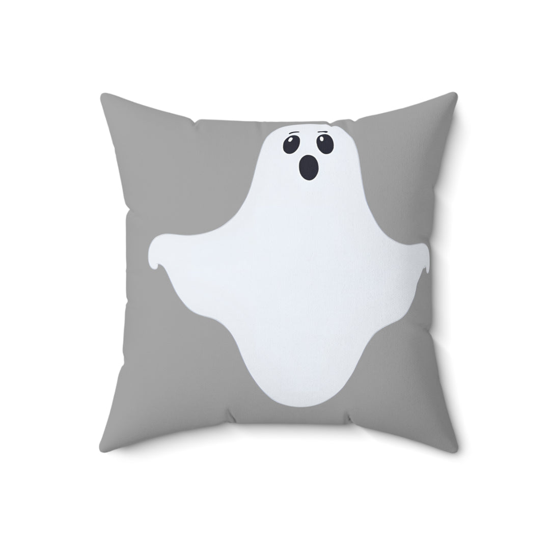Ghostly Charm Square Pillow - captivatingconversationsstarters