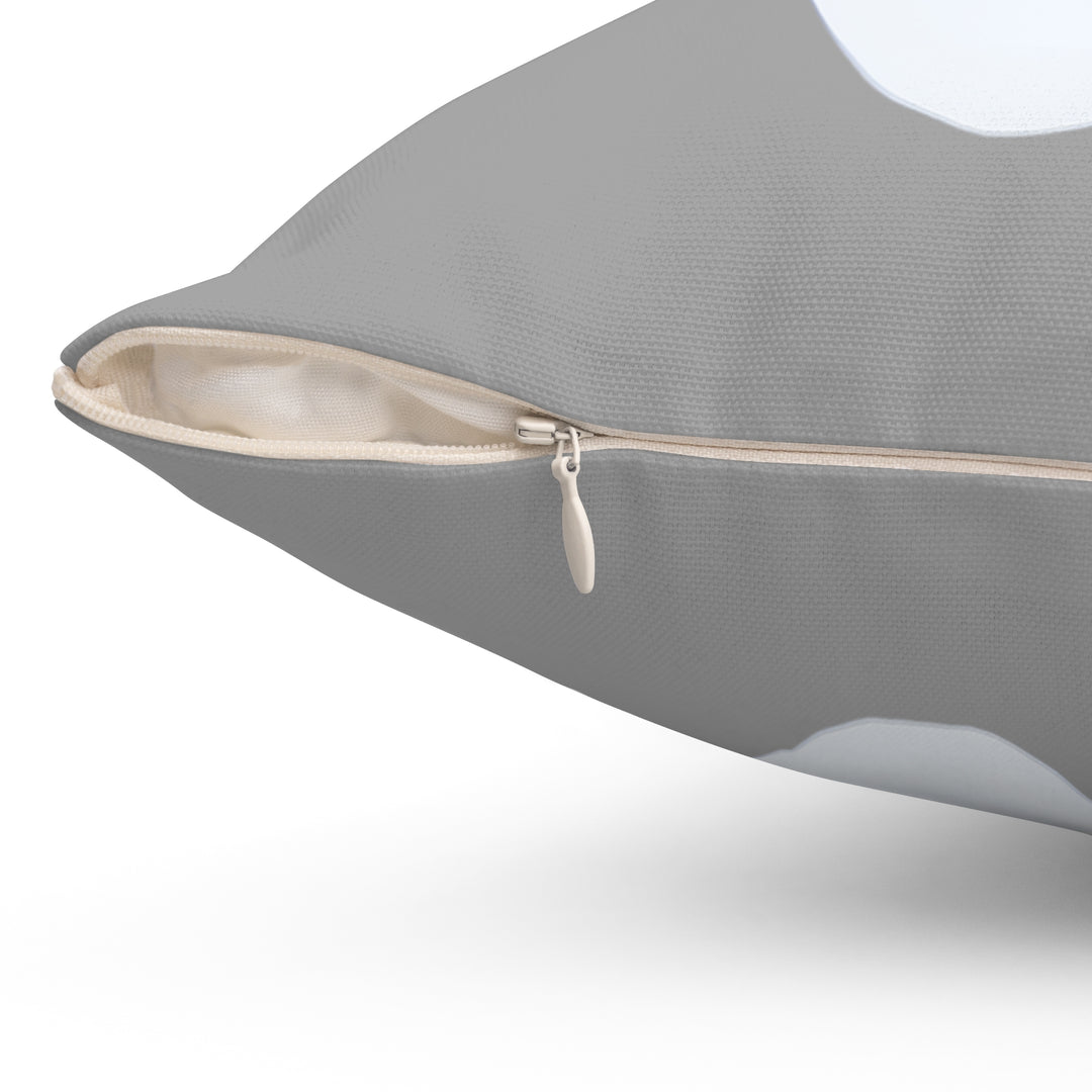 Ghostly Charm Square Pillow - captivatingconversationsstarters