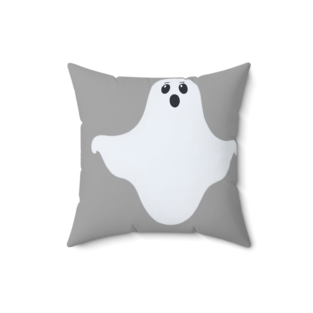 Ghostly Charm Square Pillow - captivatingconversationsstarters
