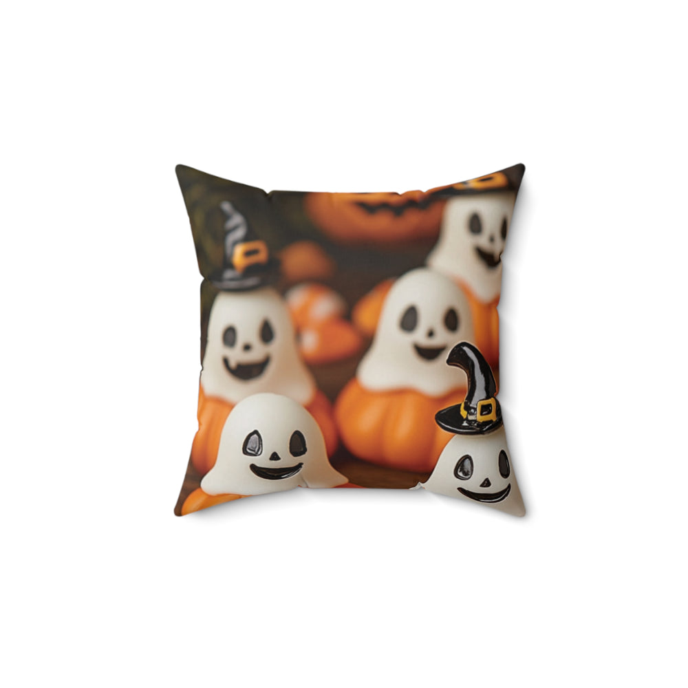 Spooky Pumpkin Parade Pillow - captivatingconversationsstarters