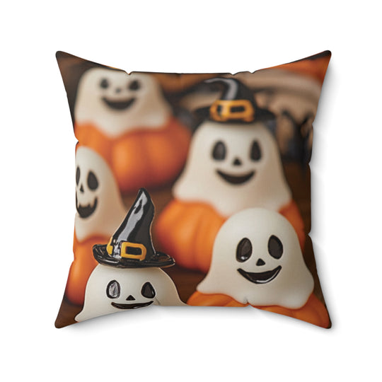 Spooky Pumpkin Parade Pillow - captivatingconversationsstarters