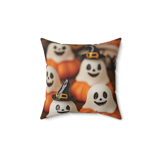 Spooky Pumpkin Parade Pillow - captivatingconversationsstarters