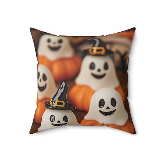 Spooky Pumpkin Parade Pillow - captivatingconversationsstarters