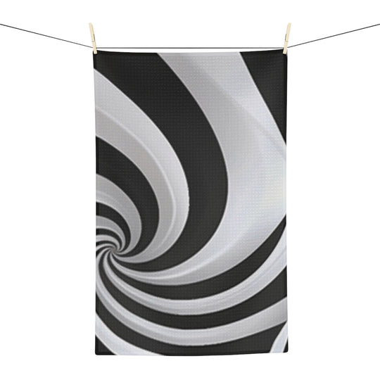 Custom Black & White Tea Towels – Durable, Quick-Drying, Perfect for Kitchen Elegance - captivatingconversationsstarters