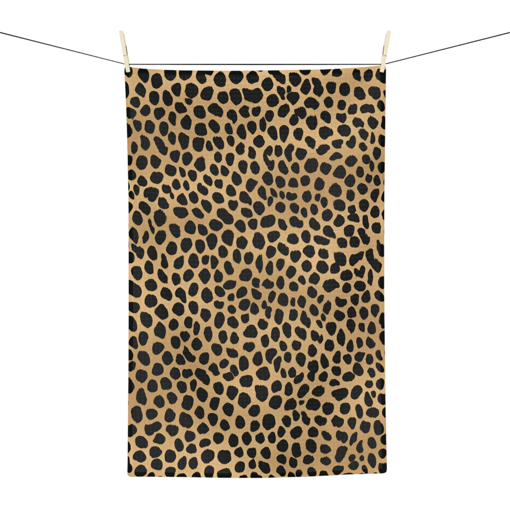 Leopard Luxe Kitchen Tea Towels – Durable, Quick-Dry & Stylish Kitchen Essentials - captivatingconversationsstarters