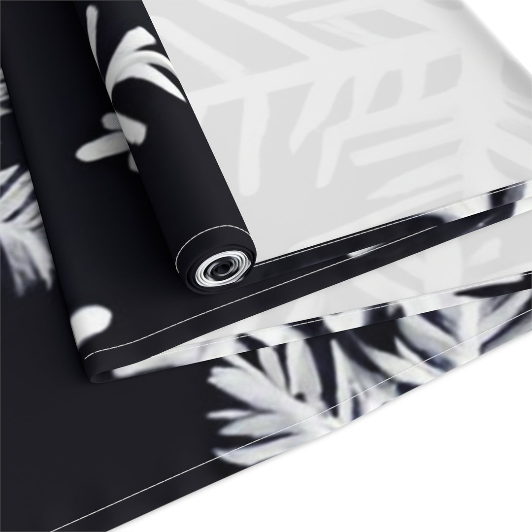 Stylish Vivid Table Runner – Elevate Your Kitchen Décor with Cotton Twill or Polyester Elegance - captivatingconversationsstarters