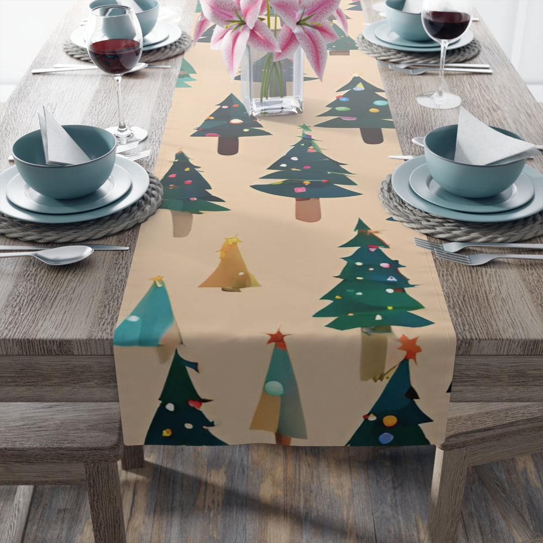 Vivid Elegance Table Runner – Stylish Design for Picture-Perfect Dining - captivatingconversationsstarters