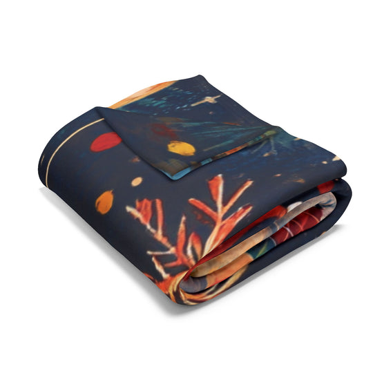 Cozy Snowman Fleece Blanket | Soft & Warm Christmas Throw with Cartoon Snowmen – Perfect for Winter, Holiday Gifts & Home Décor! - captivatingconversationsstarters