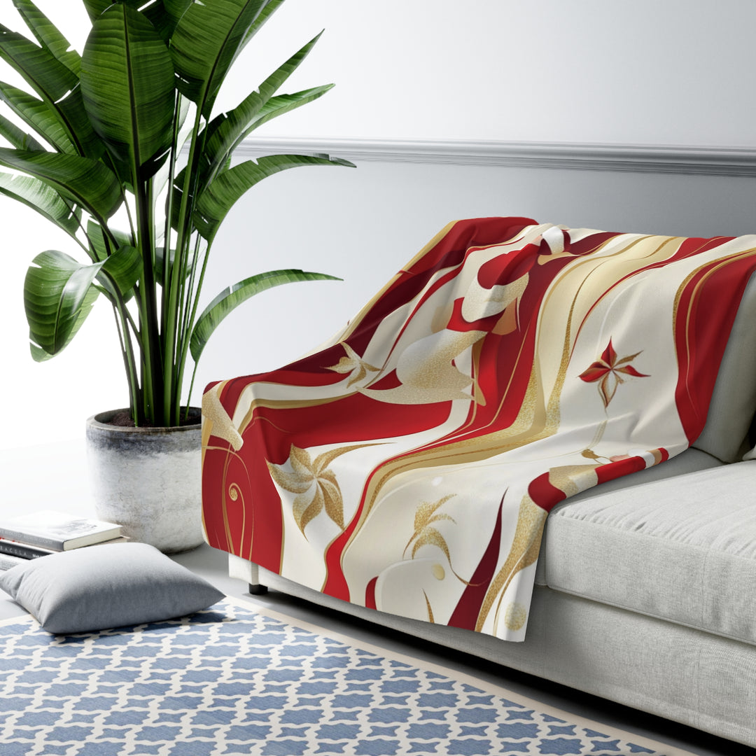 Cozy Christmas Rust Blanket – Wrap Yourself in Holiday Warmth - captivatingconversationsstarters