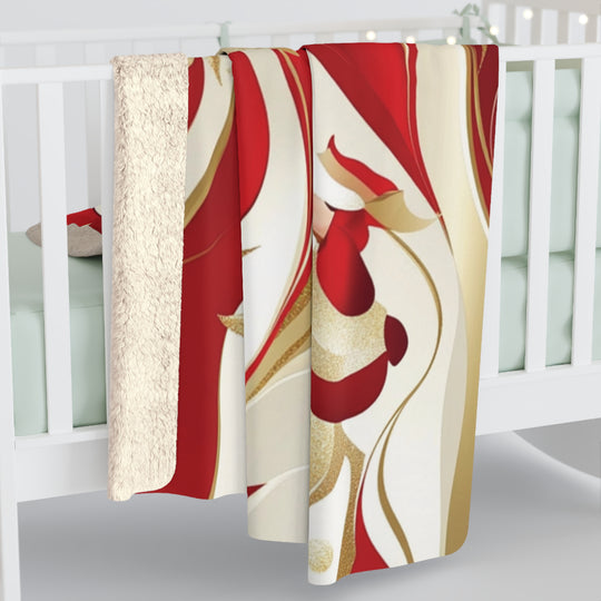 Cozy Christmas Rust Blanket – Wrap Yourself in Holiday Warmth - captivatingconversationsstarters