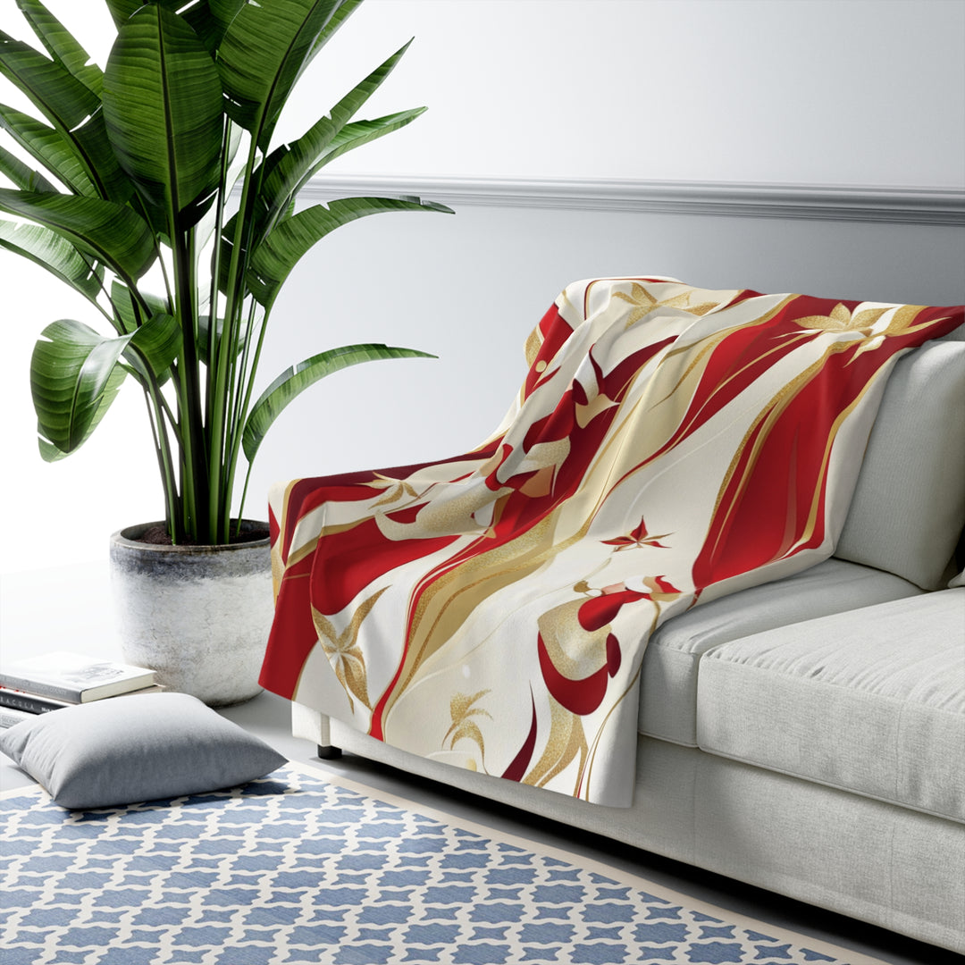 Cozy Christmas Rust Blanket – Wrap Yourself in Holiday Warmth - captivatingconversationsstarters