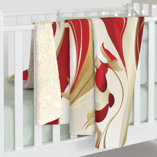 Cozy Christmas Rust Blanket – Wrap Yourself in Holiday Warmth - captivatingconversationsstarters