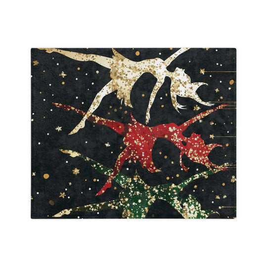 Enchanted Elves Velveteen Microfiber Blanket - captivatingconversationsstarters