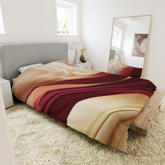 Luxurious Burgundy Bliss Duvet Cover – Elegant Comfort for a Stylish Sanctuary