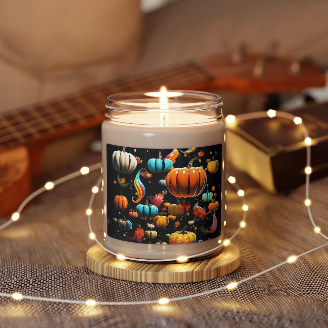 Artisan Pumpkin Candle: Infuse Your Space with Color and Spiritual Energy - captivatingconversationsstarters