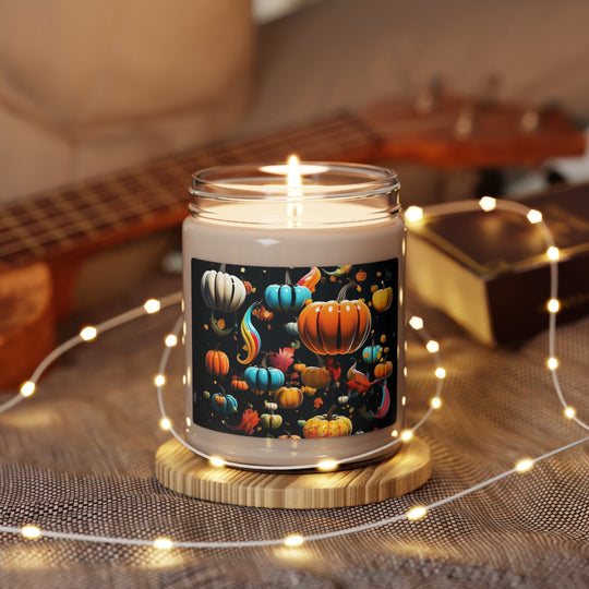 Artisan Pumpkin Candle: Infuse Your Space with Color and Spiritual Energy - captivatingconversationsstarters