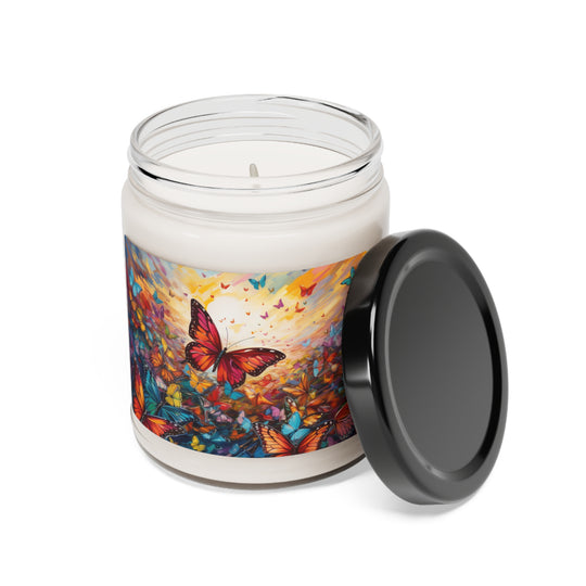 Enlighten Your Senses - Butterfly Essence Aromatherapy Candle - captivatingconversationsstarters