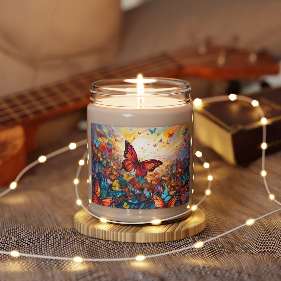 Enlighten Your Senses - Butterfly Essence Aromatherapy Candle - captivatingconversationsstarters