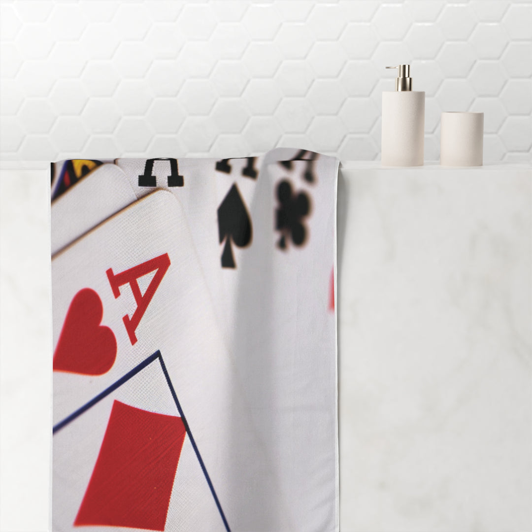 Winning Streak Casino Beach Towel – Aces Edition | Luxury, Fun, and Style by the Pool or Beach - captivatingconversationsstarters