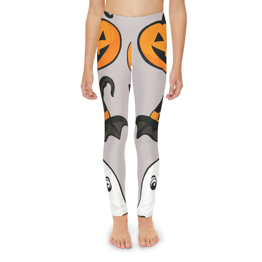 Pumpkin Patch Adventures Kids' Halloween Leggings – Spooky Style & Comfort for Little Trick-or-Treaters - captivatingconversationsstarters