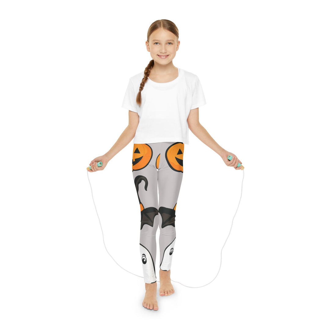 Pumpkin Patch Adventures Kids' Halloween Leggings – Spooky Style & Comfort for Little Trick-or-Treaters - captivatingconversationsstarters