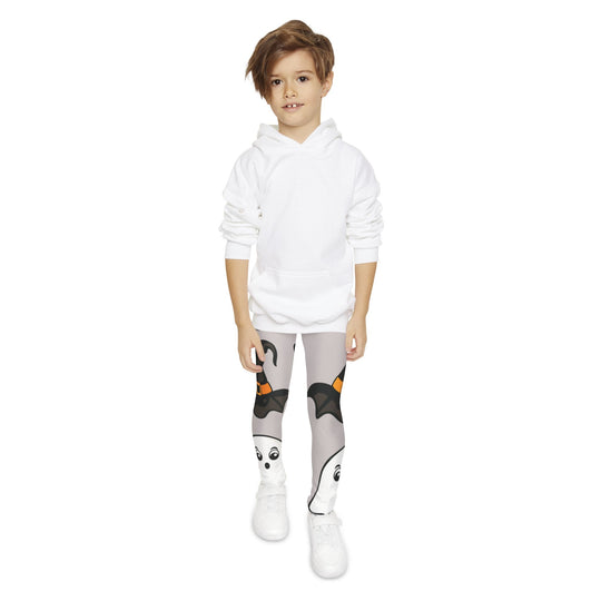 Pumpkin Patch Adventures Kids' Halloween Leggings – Spooky Style & Comfort for Little Trick-or-Treaters - captivatingconversationsstarters