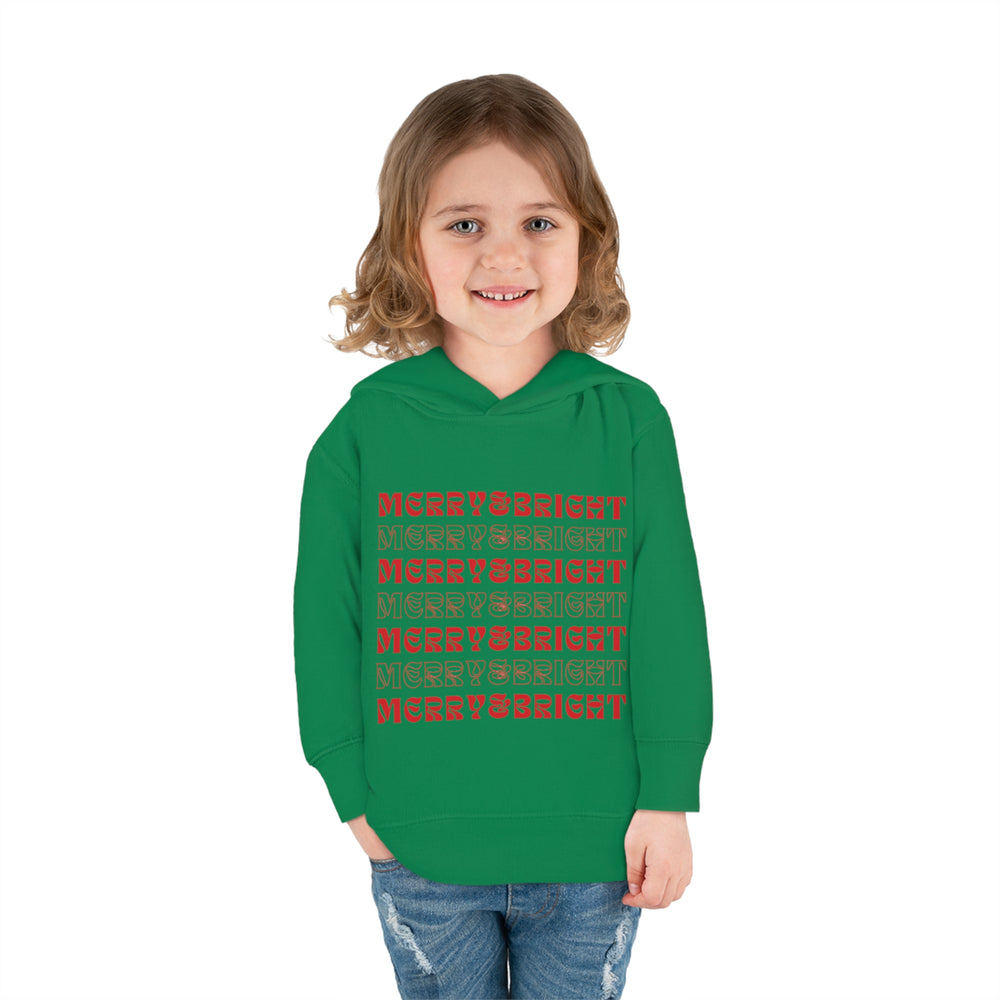 Merry & Bright Holiday Toddler Sweatshirt - captivatingconversationsstarters