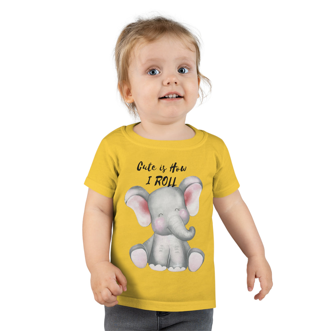 Adorable Elephant Kids Tee – Trendy, Soft Cotton T-Shirt for Stylish & Comfortable Kids - captivatingconversationsstarters
