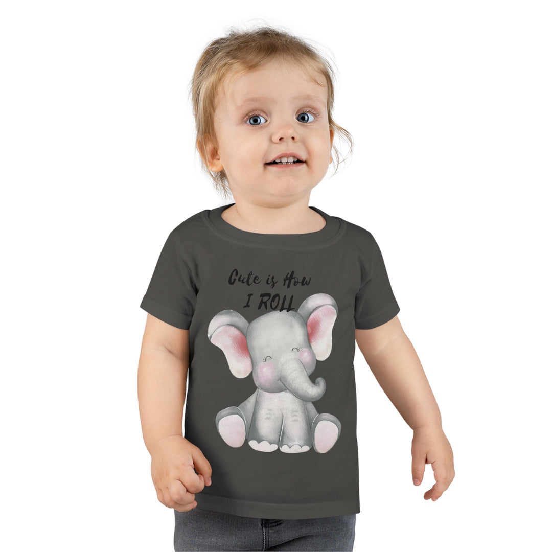 Adorable Elephant Kids Tee – Trendy, Soft Cotton T-Shirt for Stylish & Comfortable Kids - captivatingconversationsstarters