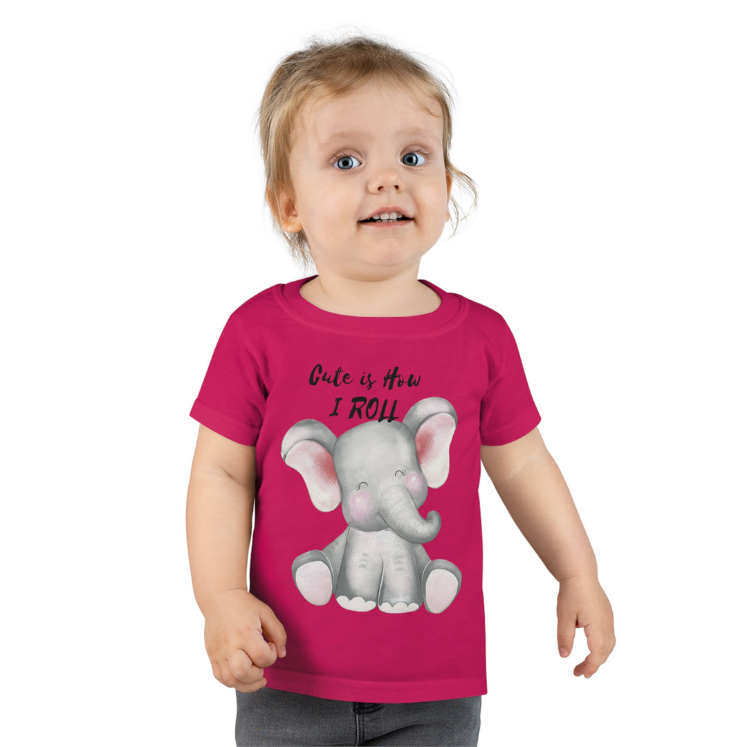 Adorable Elephant Kids Tee – Trendy, Soft Cotton T-Shirt for Stylish & Comfortable Kids - captivatingconversationsstarters