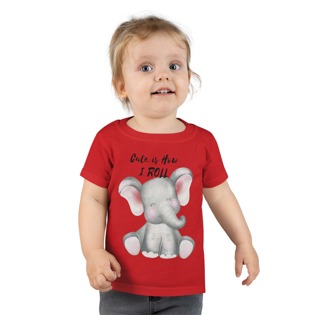 Adorable Elephant Kids Tee – Trendy, Soft Cotton T-Shirt for Stylish & Comfortable Kids - captivatingconversationsstarters
