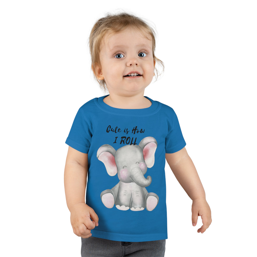 Adorable Elephant Kids Tee – Trendy, Soft Cotton T-Shirt for Stylish & Comfortable Kids - captivatingconversationsstarters