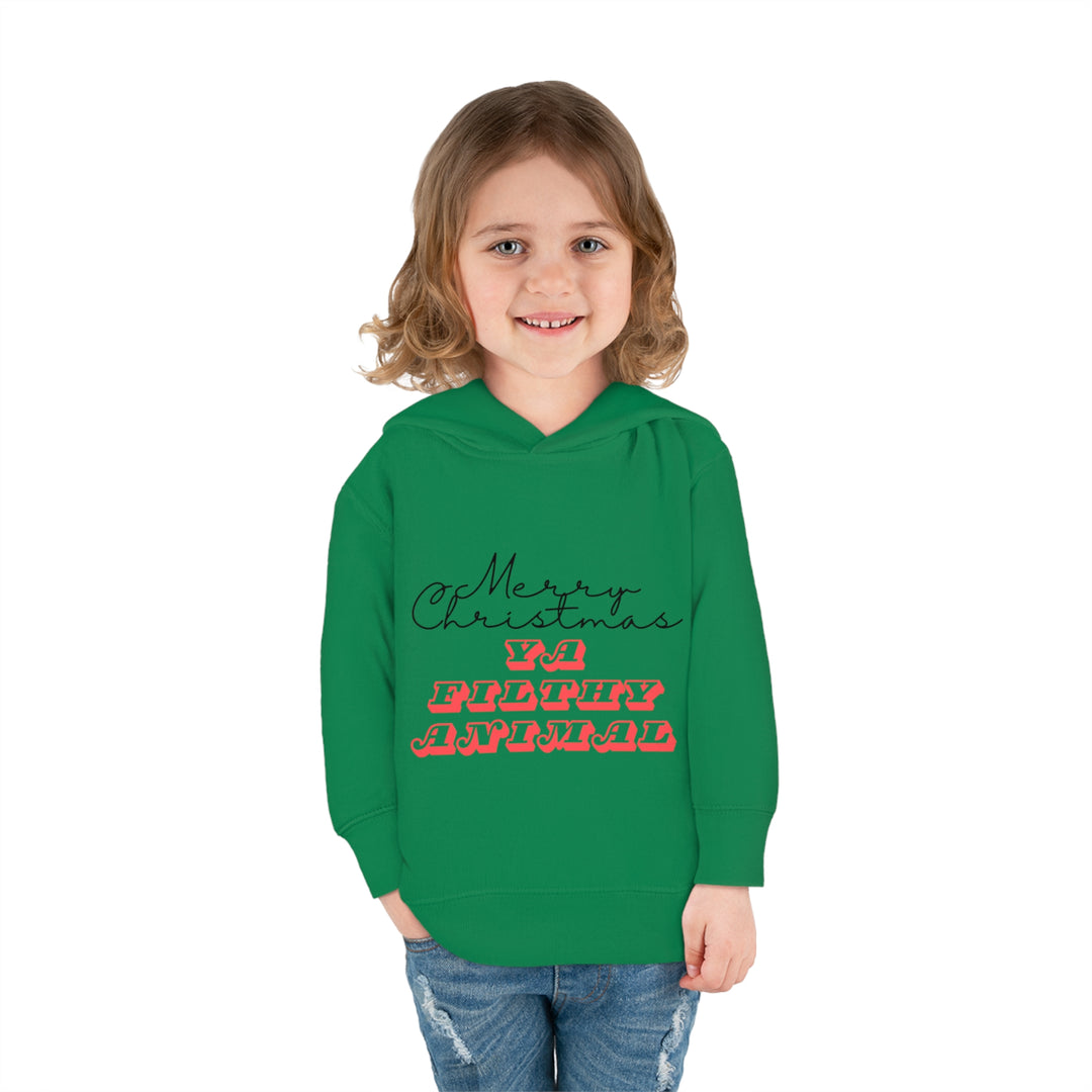 Merry Christmas Ya Filthy Animal Toddler Sweatshirt - captivatingconversationsstarters