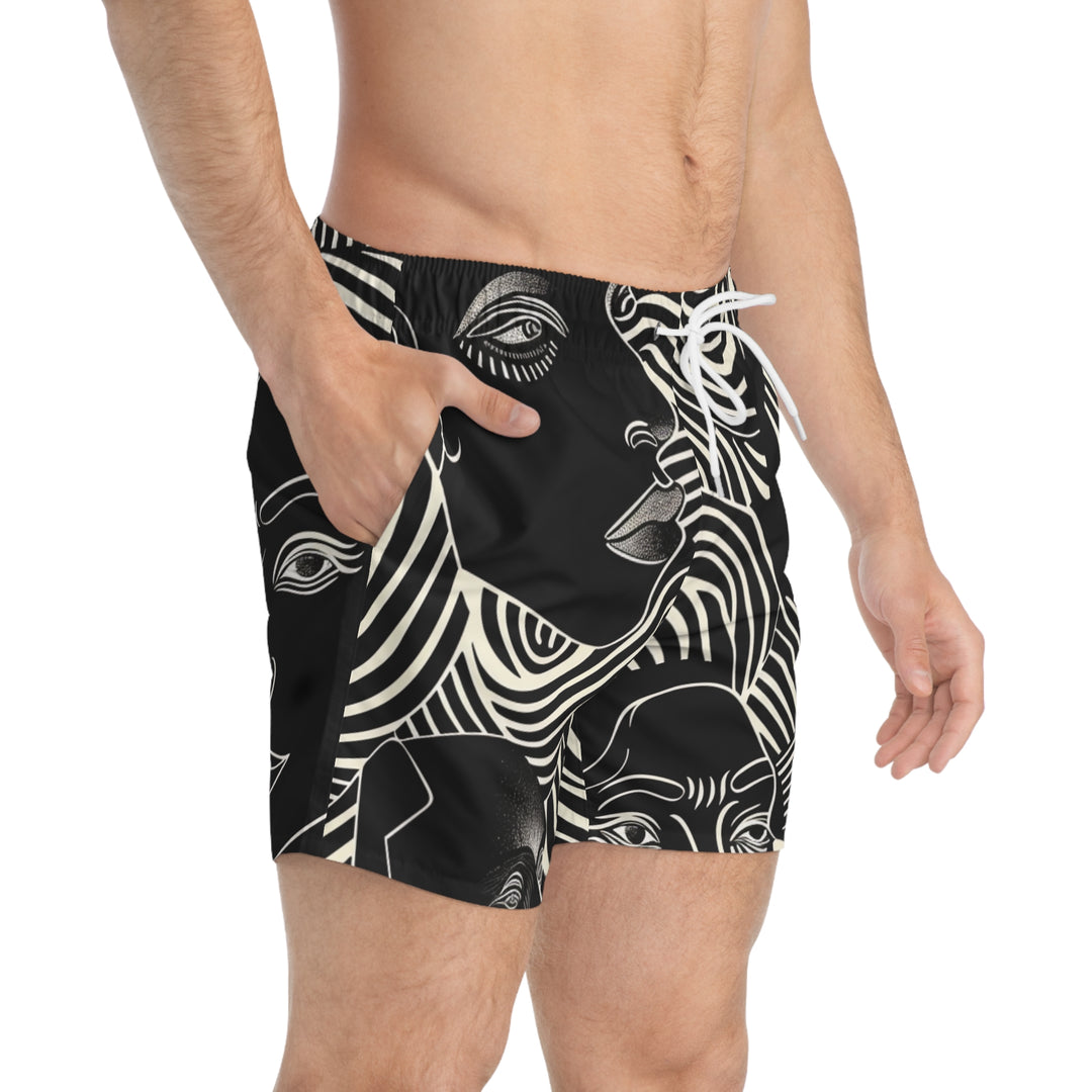 Head Turner Designer Swim Trunks – Dive into Summer in Custom Style - captivatingconversationsstarters