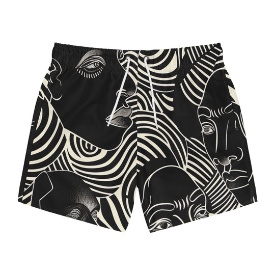 Head Turner Designer Swim Trunks – Dive into Summer in Custom Style - captivatingconversationsstarters