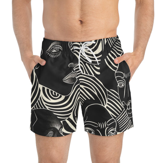 Head Turner Designer Swim Trunks – Dive into Summer in Custom Style - captivatingconversationsstarters