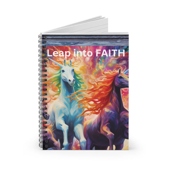 Majestic Unicorns: Enchanted Leap Notebook – Capture Your Imagination in Every Page - captivatingconversationsstarters