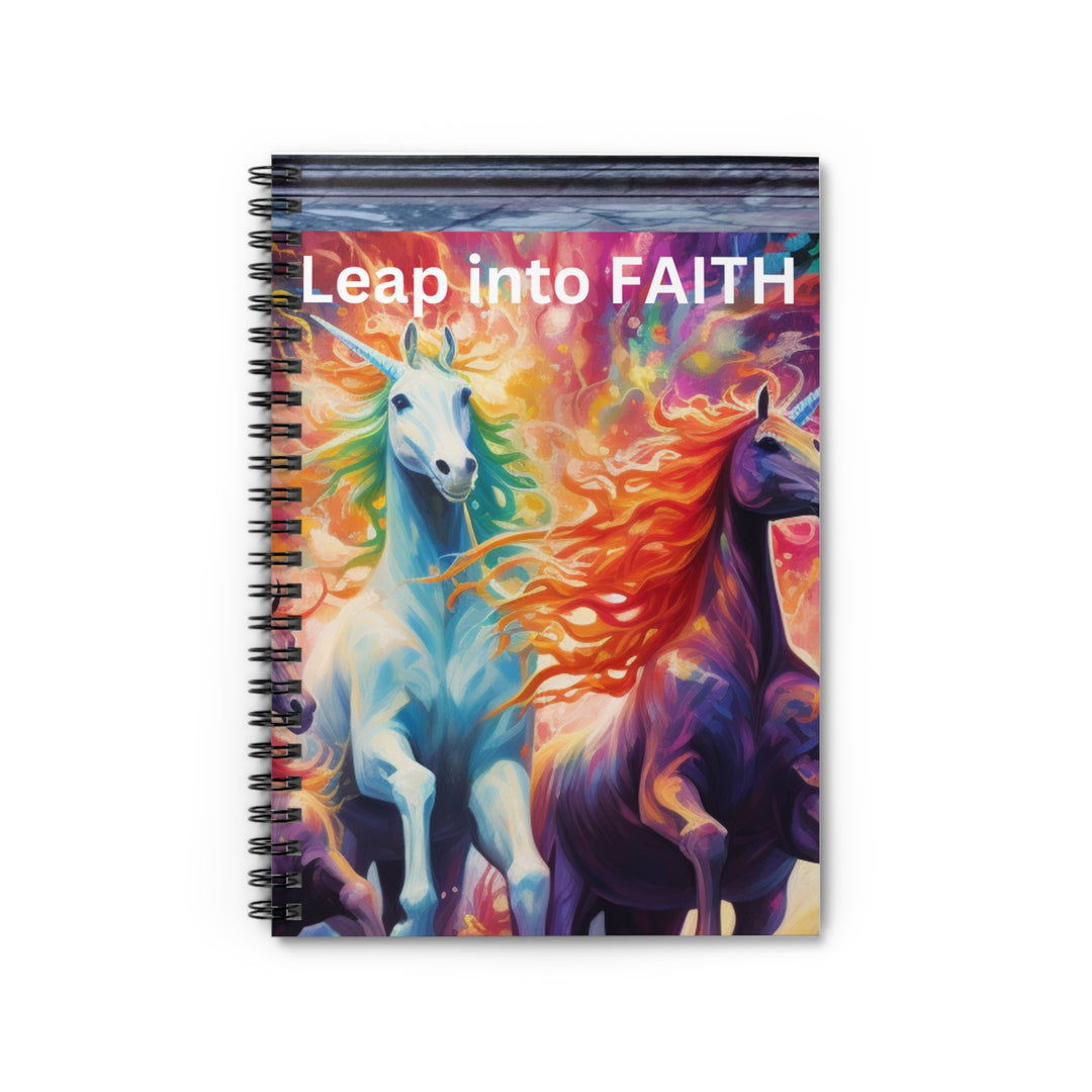 Majestic Unicorns: Enchanted Leap Notebook – Capture Your Imagination in Every Page - captivatingconversationsstarters