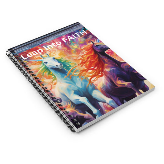 Majestic Unicorns: Enchanted Leap Notebook – Capture Your Imagination in Every Page - captivatingconversationsstarters